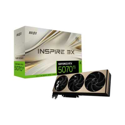 Видеокарта MSI GeForce RTX 5070 Ti INSPIRE 3X OC PLUS 16GB (3x) 00424 - фото 115