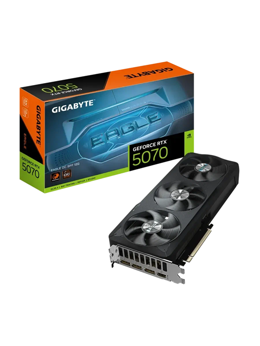 Видеокарта GIGABYTE GeForce RTX 5070 EAGLE OC SFF 12GB (3x) 00485 - фото 263