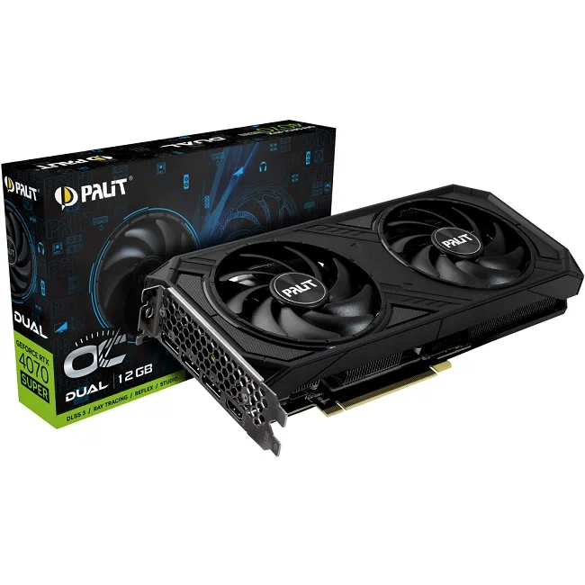 Видеокарта PALIT GeForce RTX 4070 SUPER 12GB  (2x) 00398 - фото 264