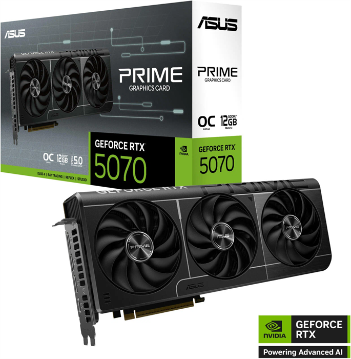 Видеокарта ASUS PRIME GeForce RTX 5070 OC Edition 12GB (3x) 00513 - фото 325