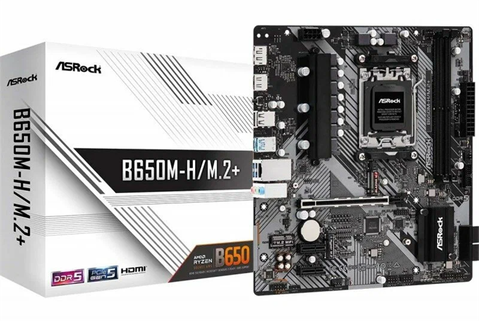 Материнская плата ASRock B650M-H/M.2+ DDR5 00466 - фото 339