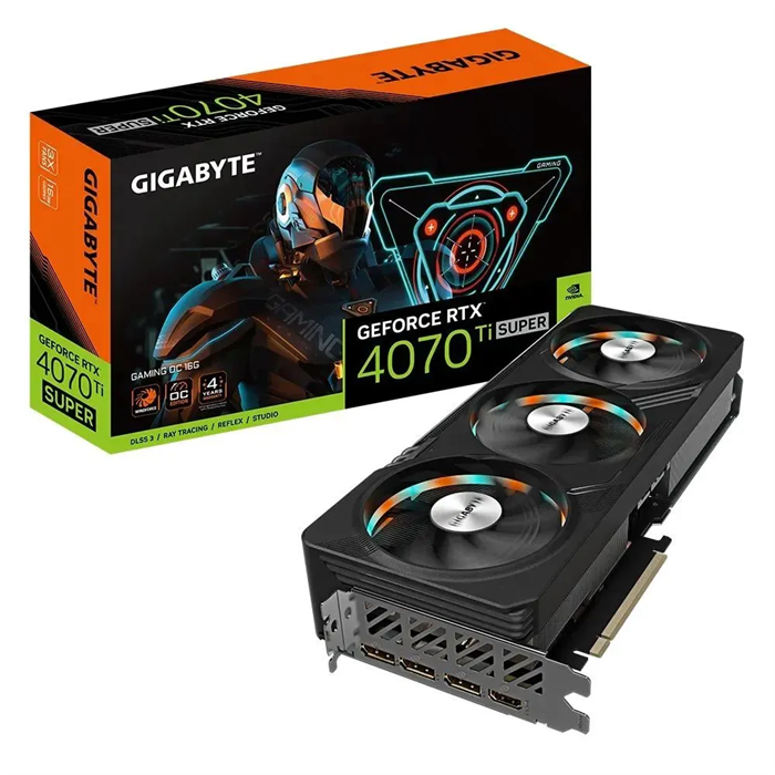 Видеокарта GIGABYTE GeForce RTX 4070 Ti SUPER GAMING OC 16GB 00218 - фото 340