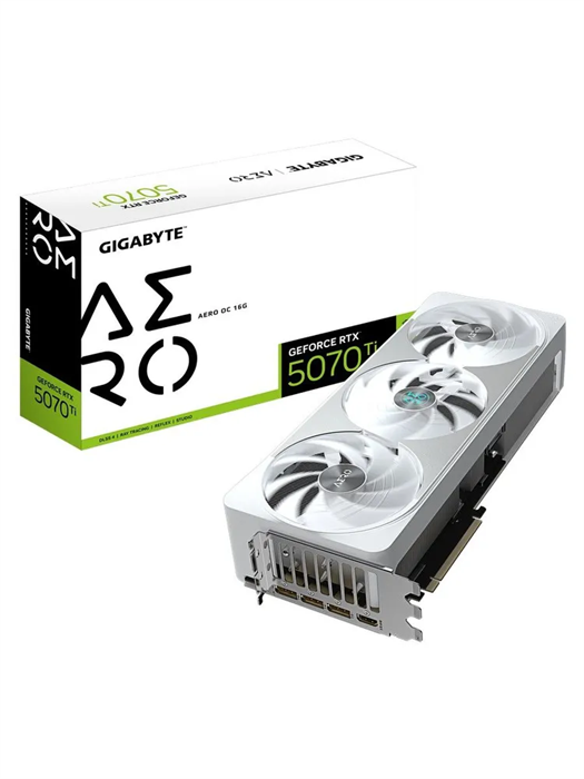 Видеокарта GIGABYTE GeForce RTX 5070 Ti AERO OC 16GB (3x) 00419 - фото 54