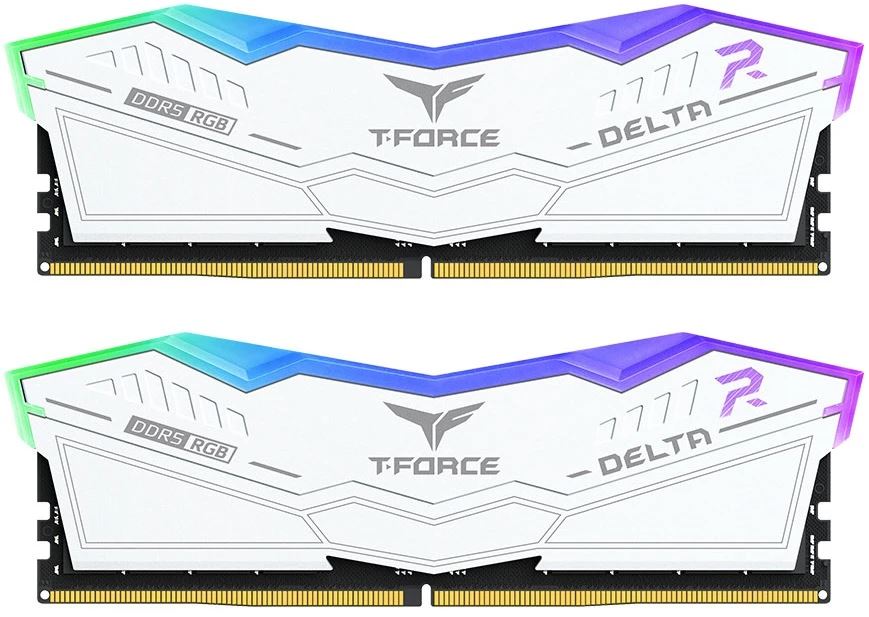 Оперативная память TEAMGROUP Light Bar DELTA RGB 32*2 64Gb 6000MHz DDR5 (Black) 00574