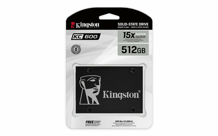 SSD SATA накопитель Kingston KC600 512GB 00492 - фото 67