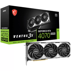Видеокарта MSI GeForce RTX 4070 SUPER VENTUS 3X OC 12GB (3x) 00282