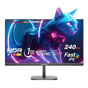 Монитор ViewSonic VX24G10 (23,8,240Hz,FHD,IPS) 00401