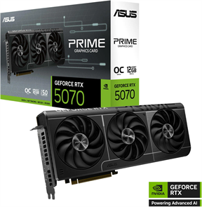 Видеокарта ASUS PRIME GeForce RTX 5070 OC Edition 12GB (3x) 00513